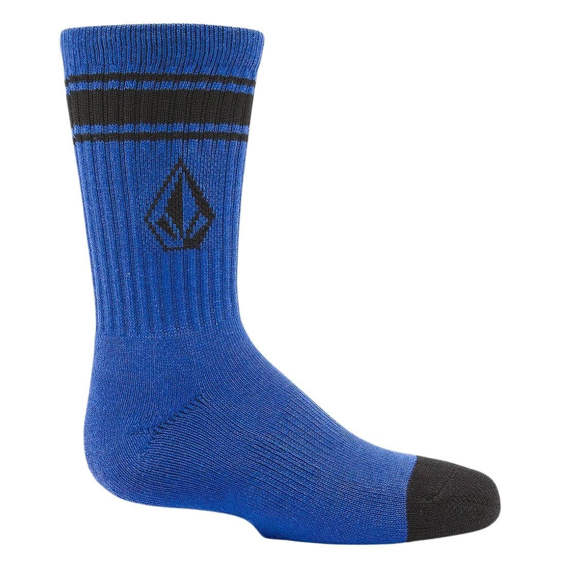 Volcom Kids Full Stone Sock 3Pk Multipack - Multi - Kids Crew Length Socks by Volcom 1UK-4UK