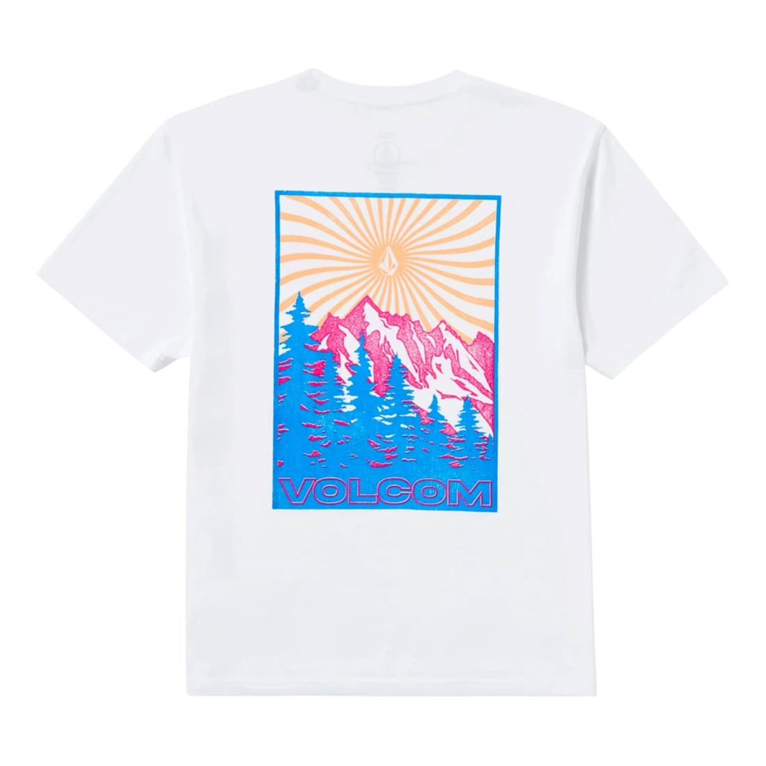 Volcom Kids Get Out Boys T-Shirt - White - Boys Skate Brand T-Shirt by Volcom