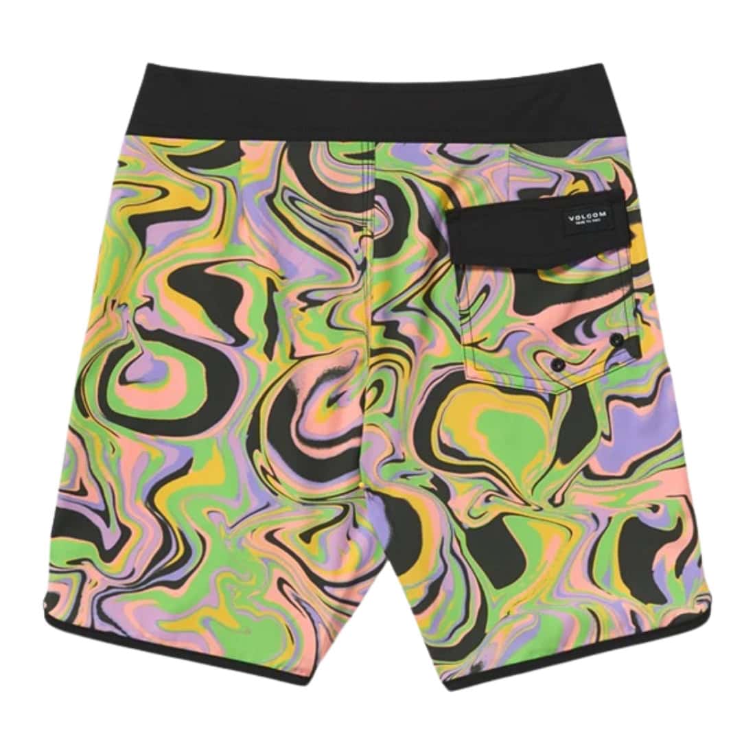 Volcom Kids Mod Infuse Scallop Boys Boardshorts - Steel Grey - Boys Boardshorts by Volcom