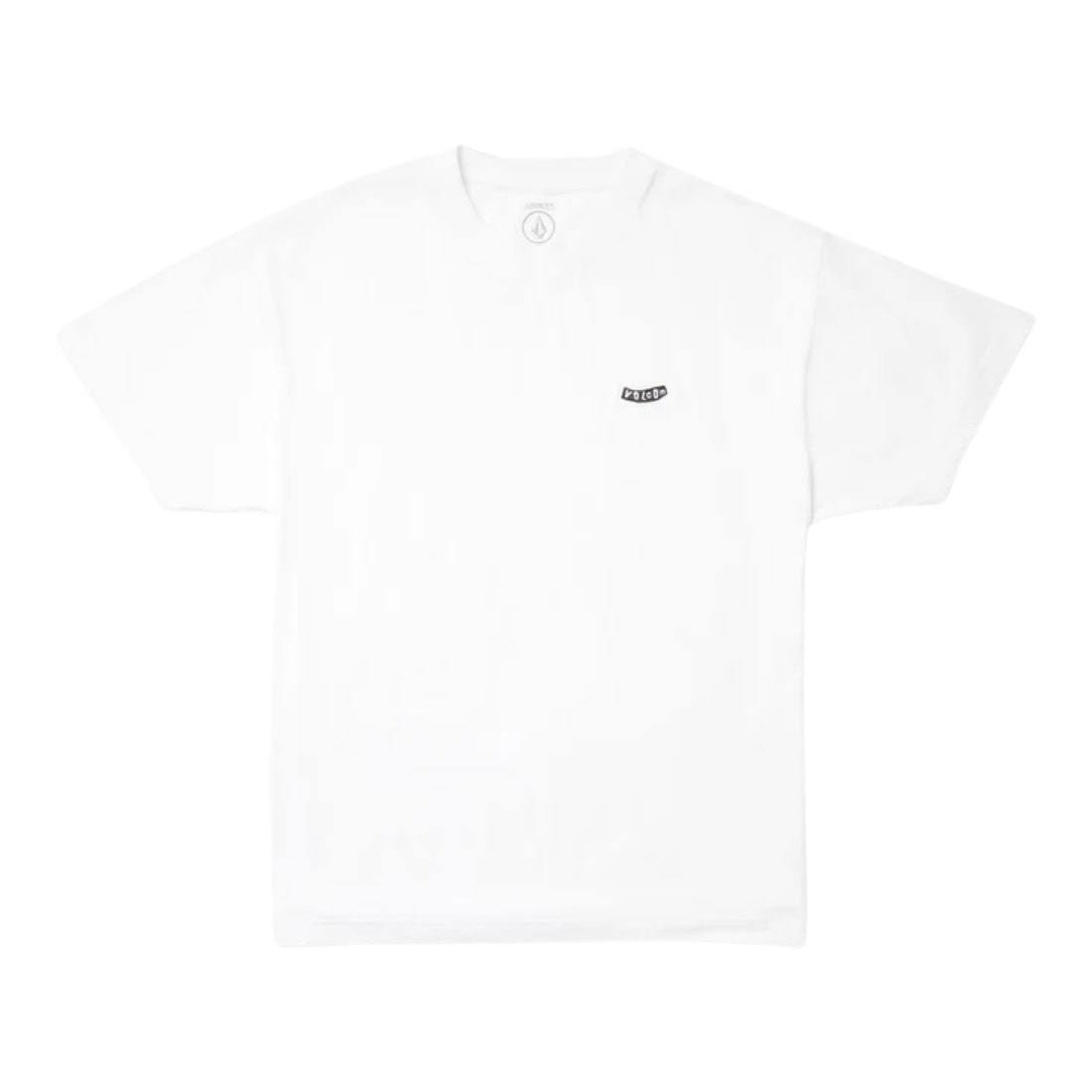 Volcom Kids Pistol Stone Loose Fit Boys T-Shirt - White - Boys Skate Brand T-Shirt by Volcom