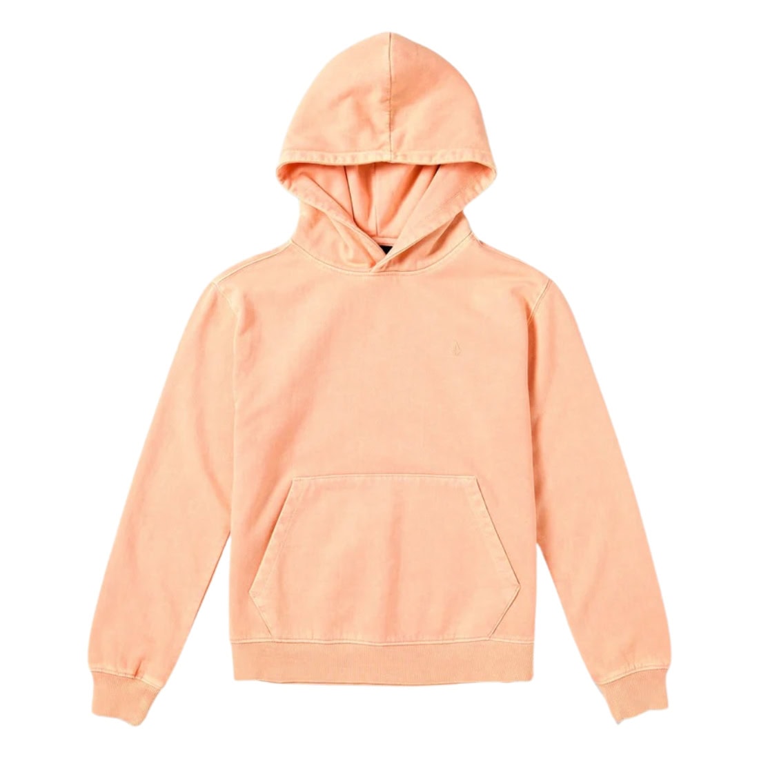 Volcom Kids Single Stone Pullover Hoodie - Peach - Boys Pullover Hoodie by Volcom