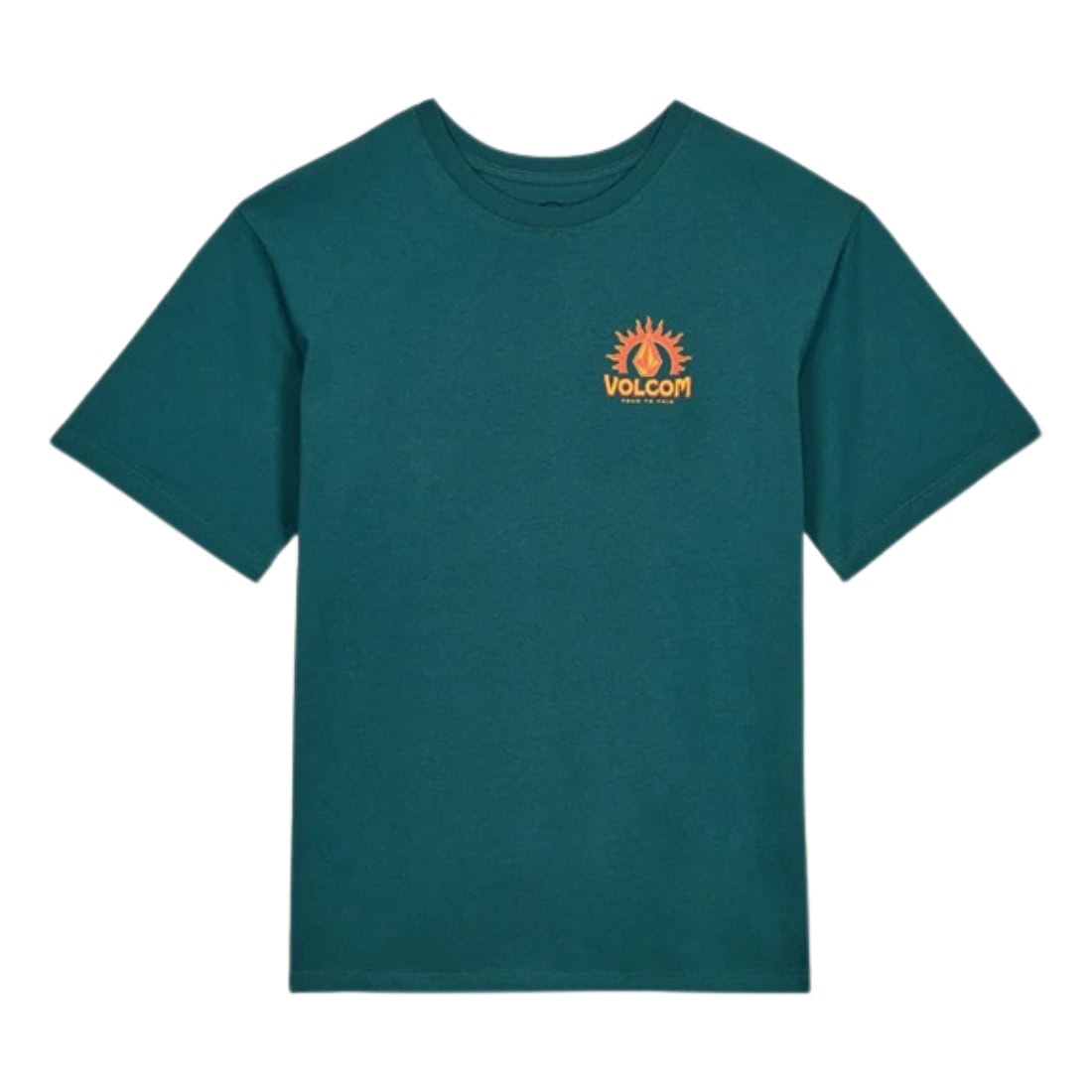 Volcom Kids Solstice T-Shirt - Rifle Green - Boys Skate Brand T-Shirt by Volcom
