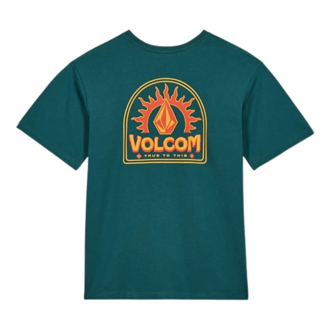 Volcom Kids Solstice T-Shirt - Rifle Green - Boys Skate Brand T-Shirt by Volcom