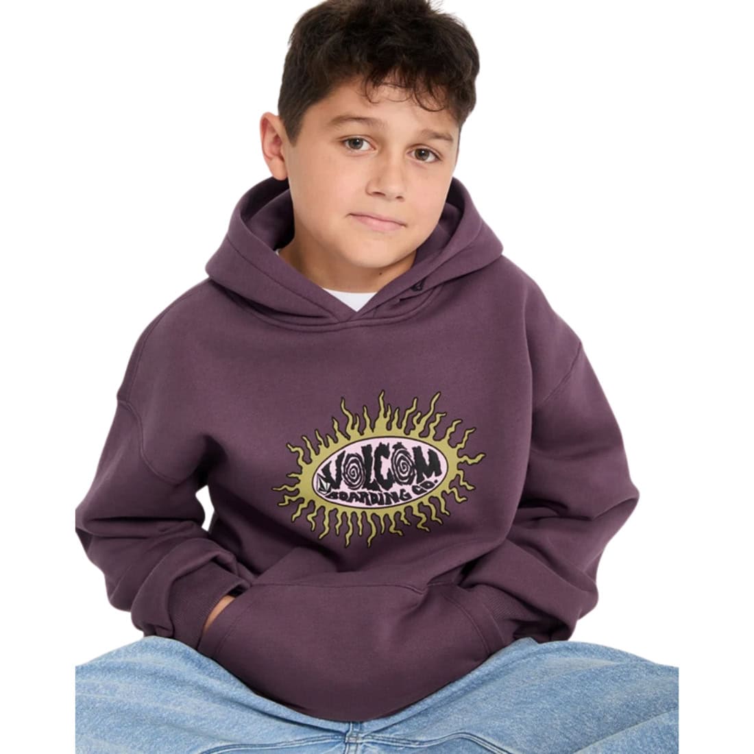 Volcom Kids Watanite Hoodie - Pistol Punch - Boys Pullover Hoodie by Volcom
