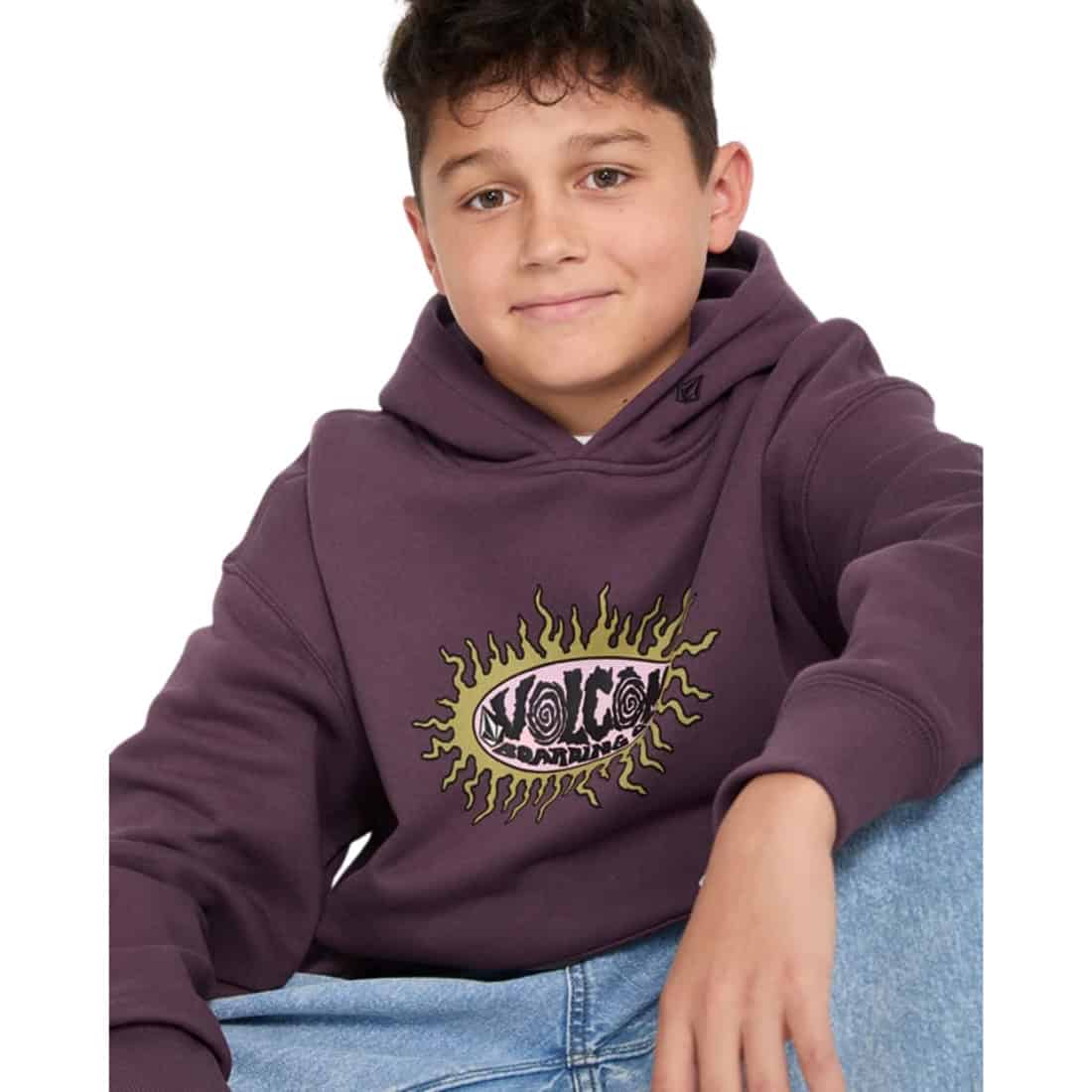 Volcom Kids Watanite Hoodie - Pistol Punch - Boys Pullover Hoodie by Volcom