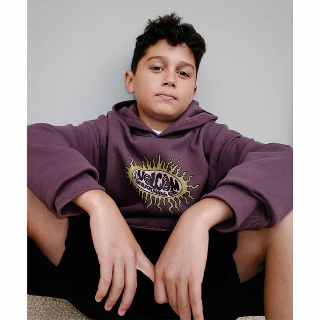 Volcom Kids Watanite Hoodie - Pistol Punch - Boys Pullover Hoodie by Volcom