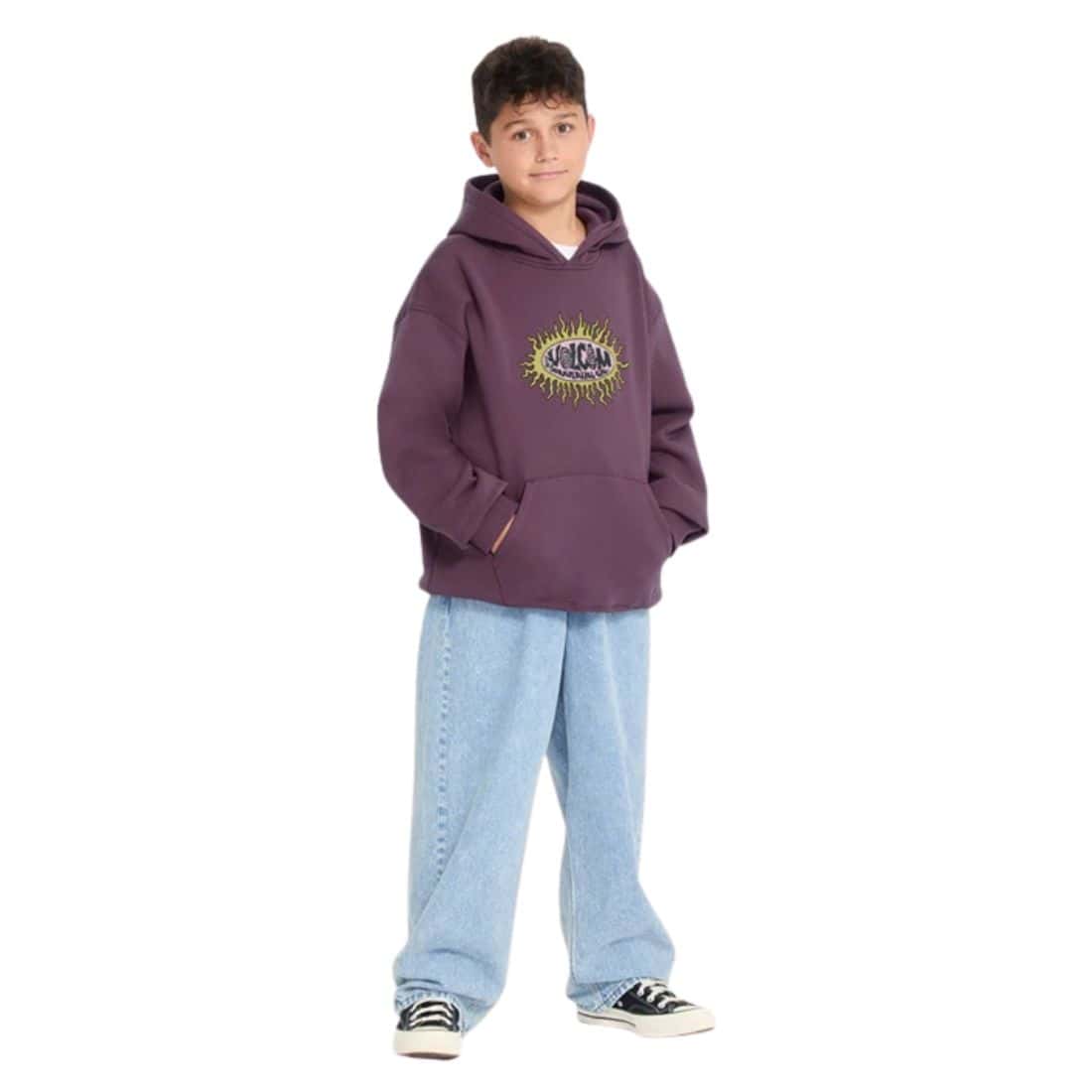 Volcom Kids Watanite Hoodie - Pistol Punch - Boys Pullover Hoodie by Volcom