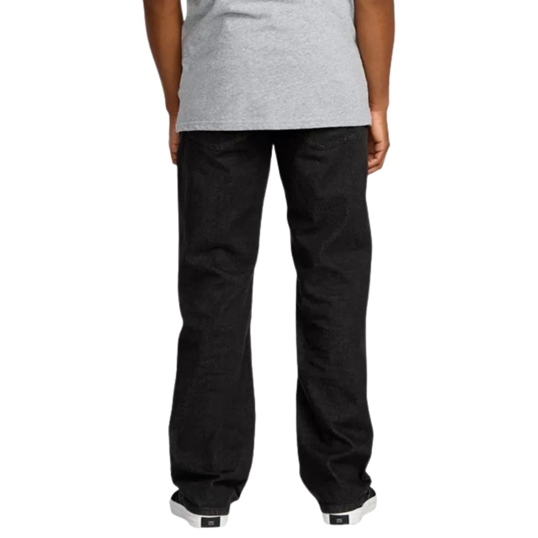 Volcom Kinkade Denim - Black Wash - Mens Relaxed/Loose Denim Jeans by Volcom