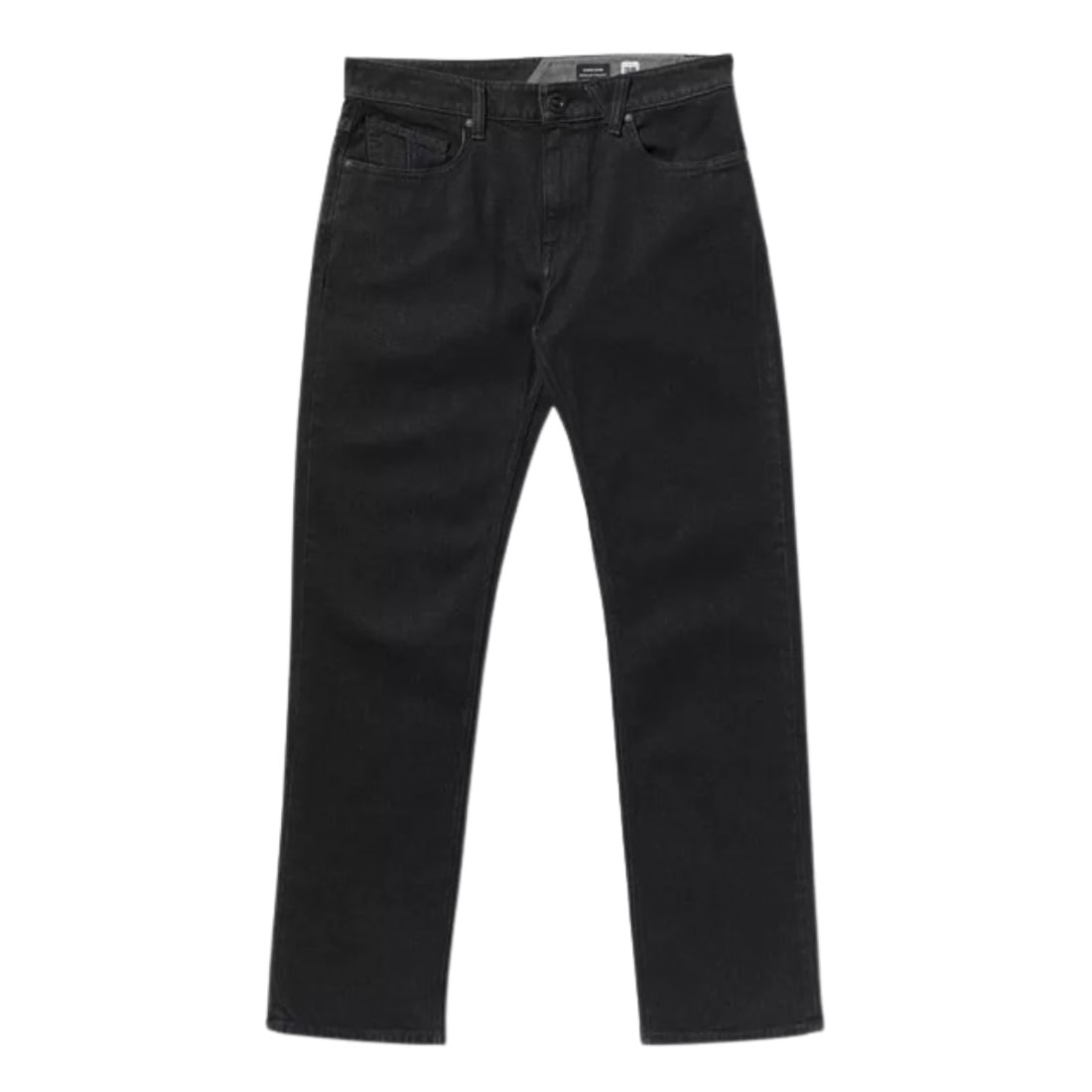 Volcom Kinkade Denim - Black Wash - Mens Relaxed/Loose Denim Jeans by Volcom