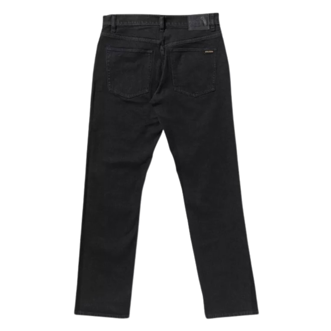 Volcom Kinkade Denim - Black Wash - Mens Relaxed/Loose Denim Jeans by Volcom