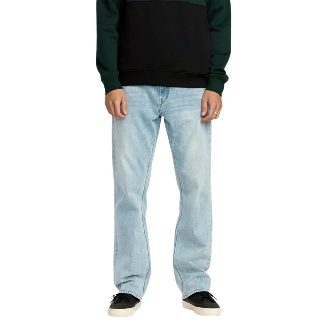 Volcom Kinkade Denim - Dry Vintage - Mens Relaxed/Loose Denim Jeans by Volcom