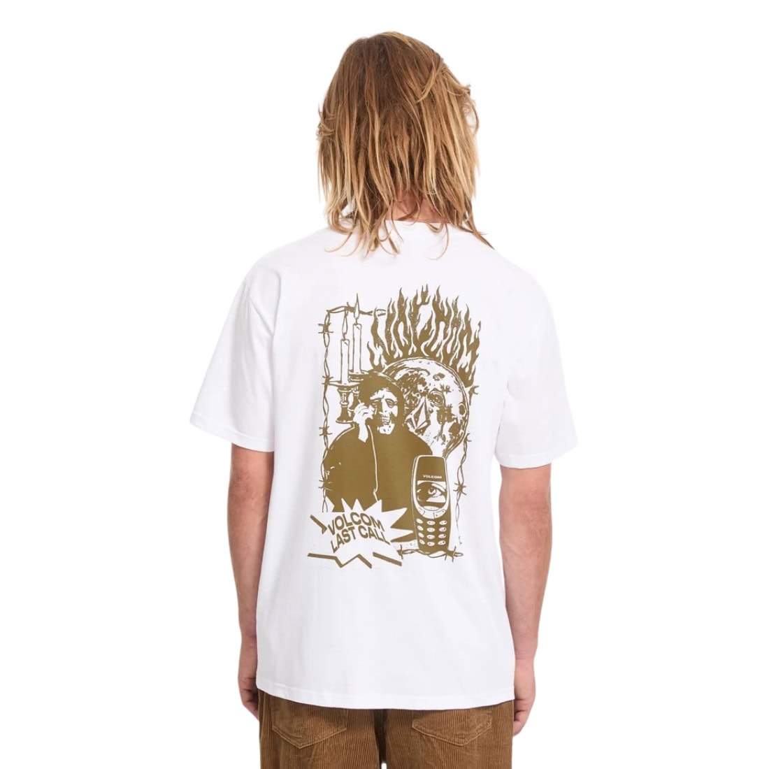 Volcom Last Call T-Shirt - White - Mens Graphic T-Shirt by Volcom