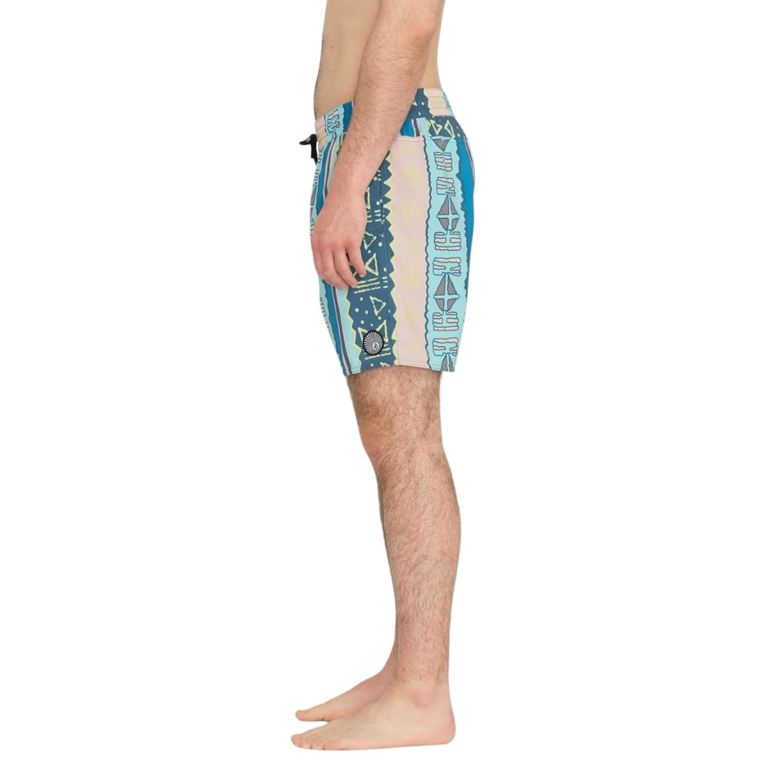 Volcom Lido Print 17 Trunk - Crete Blue