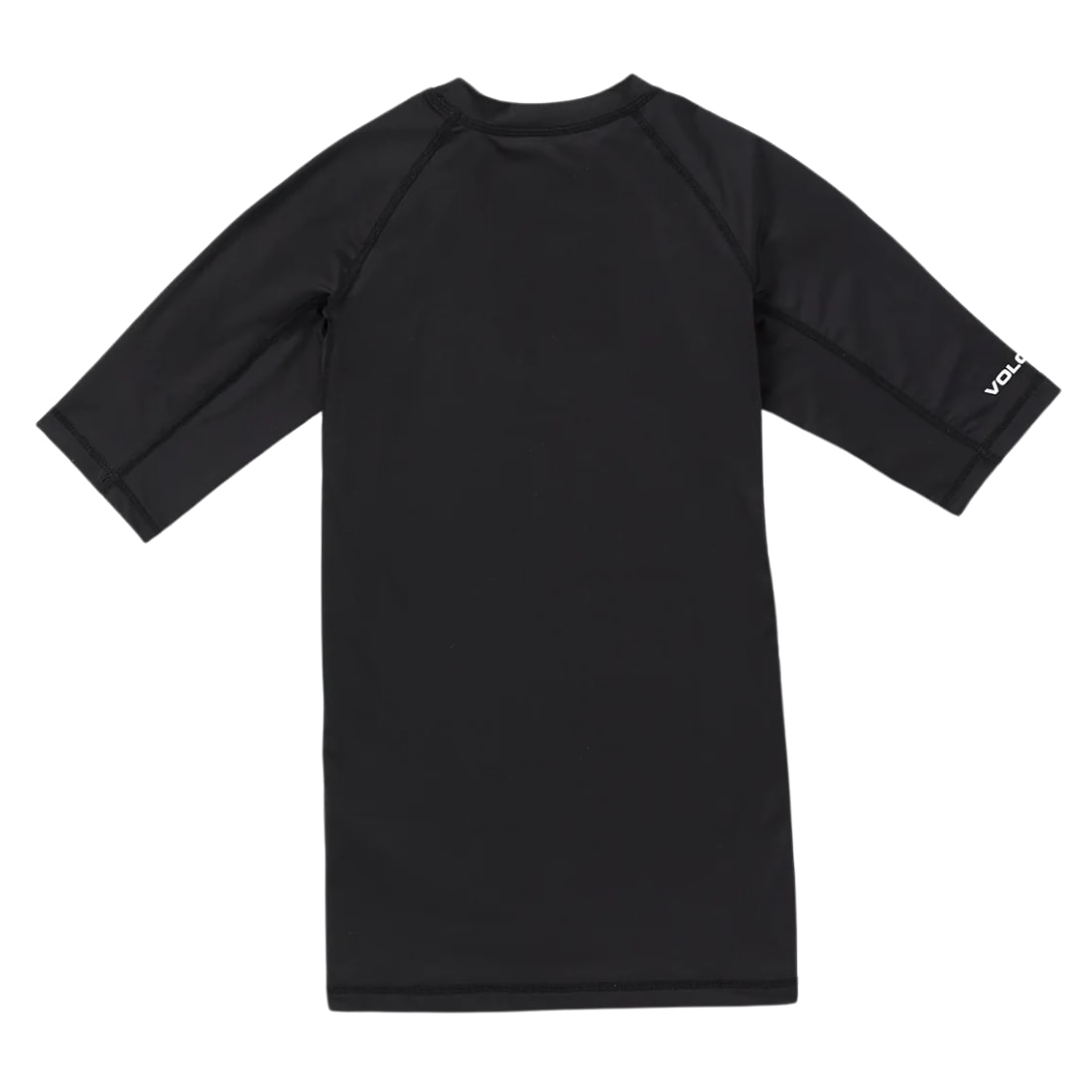 Volcom Lido Shortsleeve Rashvest - Black - Mens UV Rash Vest by Volcom