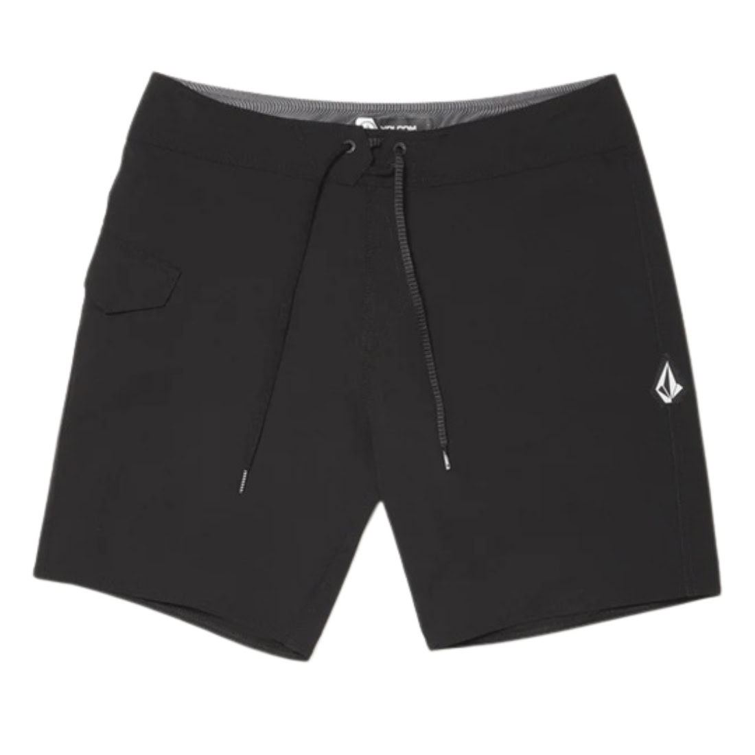 Volcom Lido Solid Mod 18 Boardshorts - Black Su25 - Mens Boardshorts by Volcom