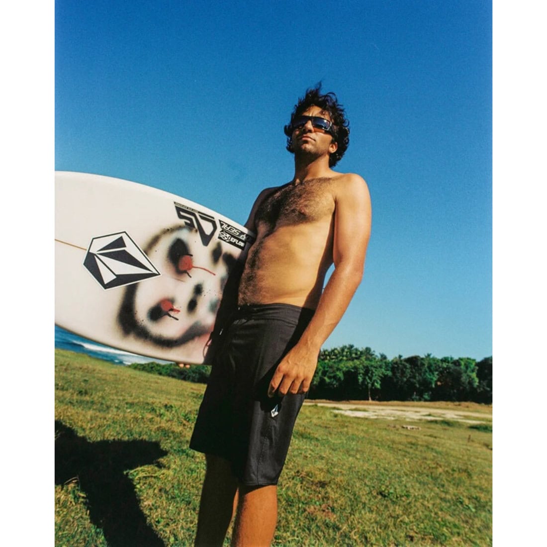 Volcom Lido Solid Mod 20" Boardshorts - Black SP26 - Mens Boardshorts by Volcom