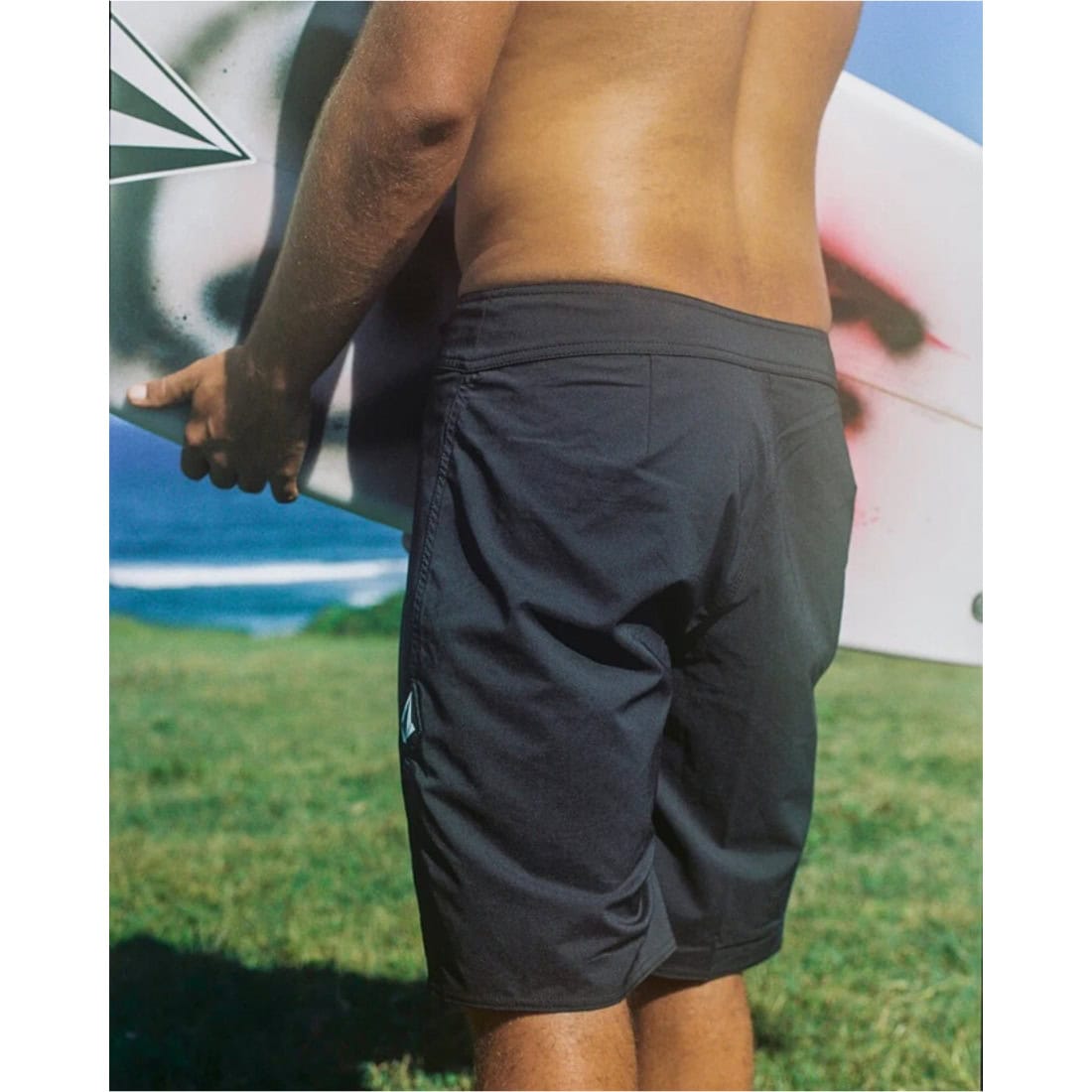 Volcom Lido Solid Mod 20" Boardshorts - Black SP26 - Mens Boardshorts by Volcom