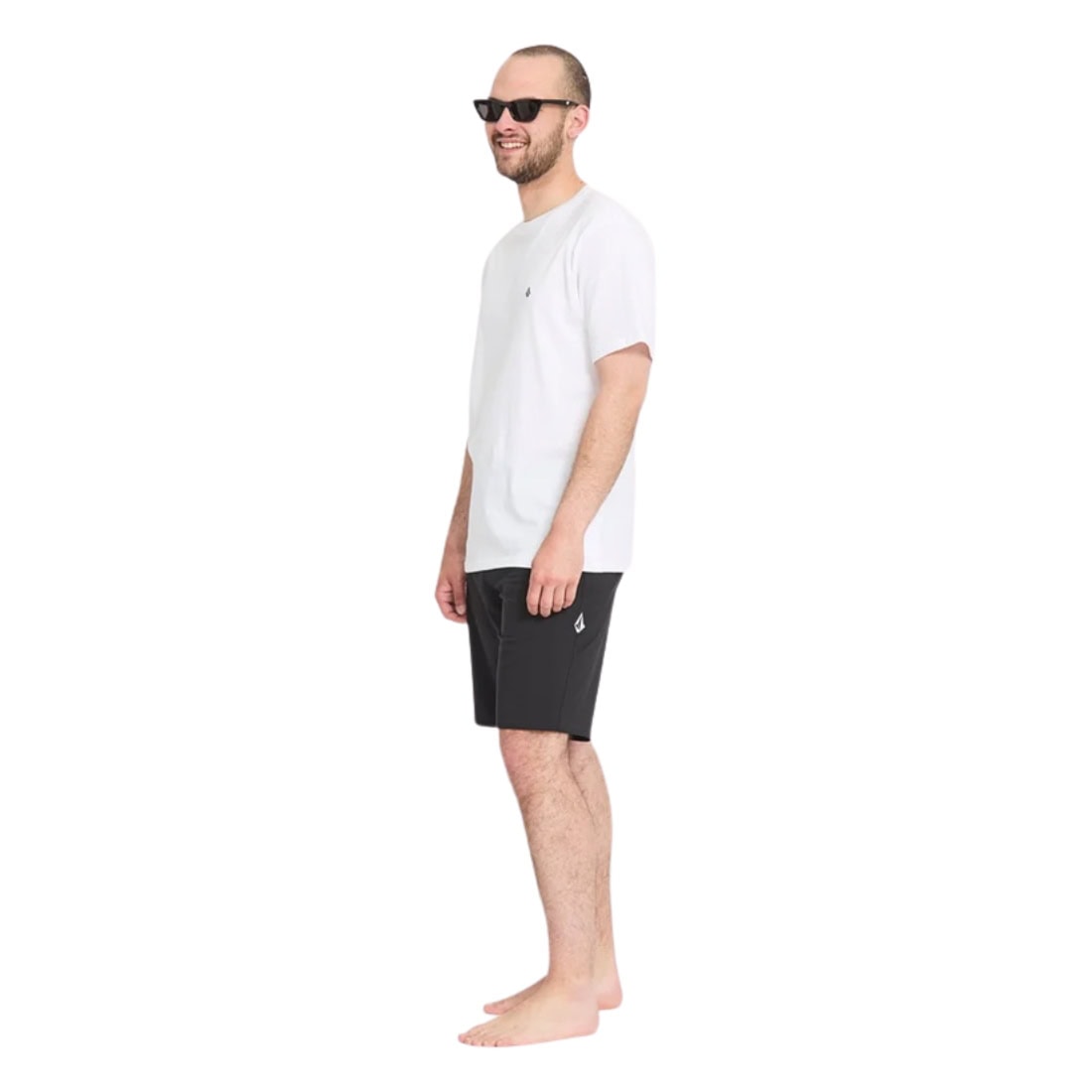 Volcom Lido Solid Mod 20" Boardshorts - Black SP26 - Mens Boardshorts by Volcom