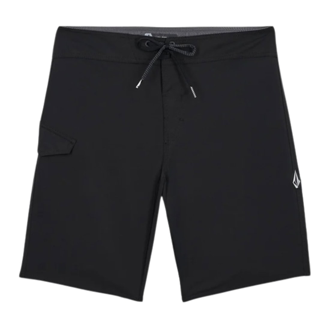 Volcom Lido Solid Mod 20" Boardshorts - Black SP26 - Mens Boardshorts by Volcom