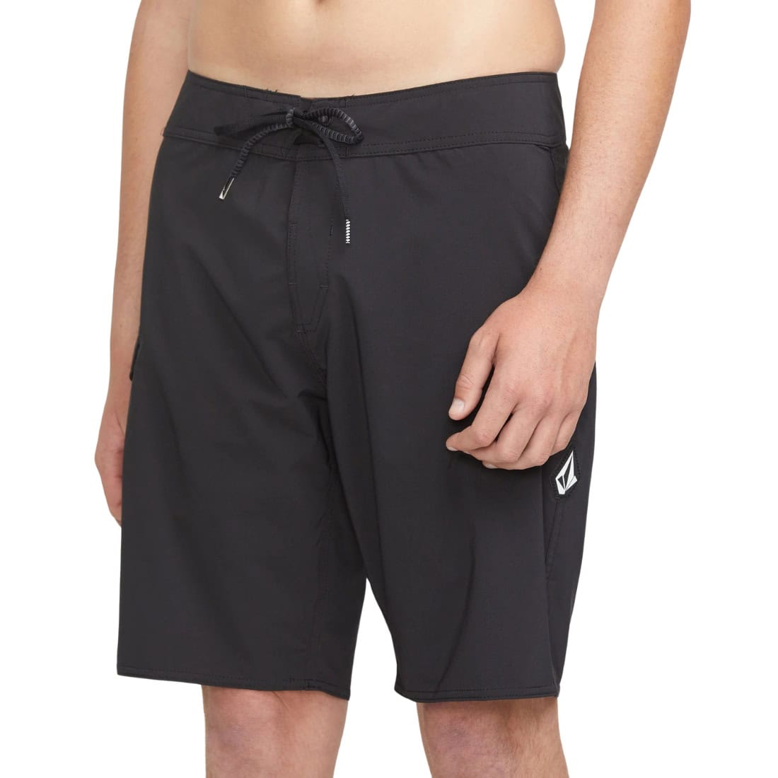 Volcom Lido Solid Mod 20 Boardshorts - Black Su25 - Mens Boardshorts by Volcom