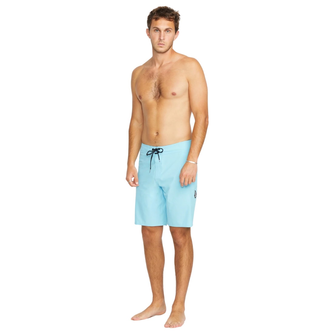 Volcom Lido Solid Mod 20 Boardshorts - Resin Blue - Mens Boardshorts by Volcom