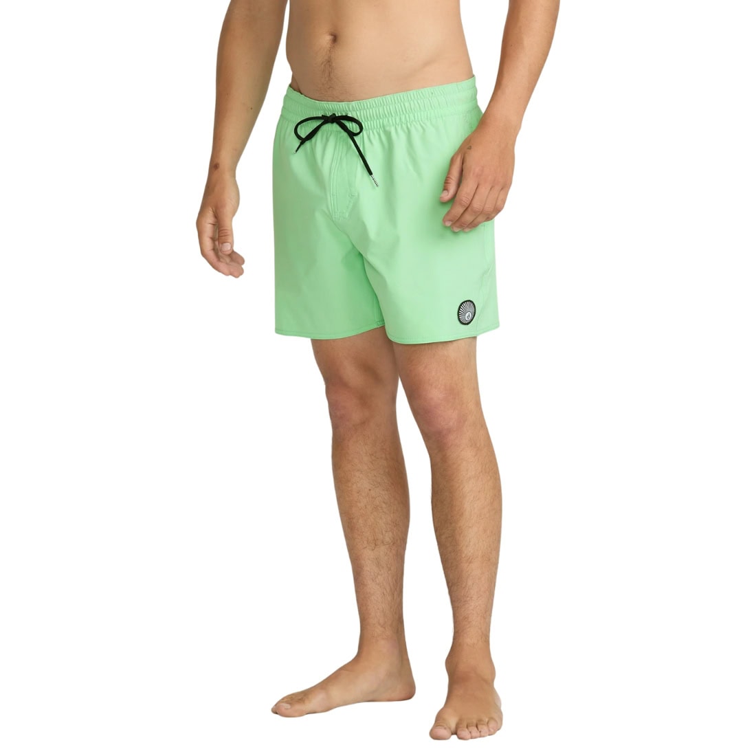 Volcom Lido Solid Trunk 16 Boardshort - Jade Cream - Mens Boardshorts by Volcom