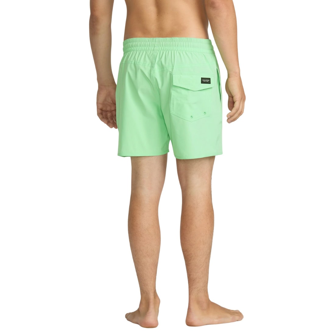 Volcom Lido Solid Trunk 16 Boardshort - Jade Cream - Mens Boardshorts by Volcom