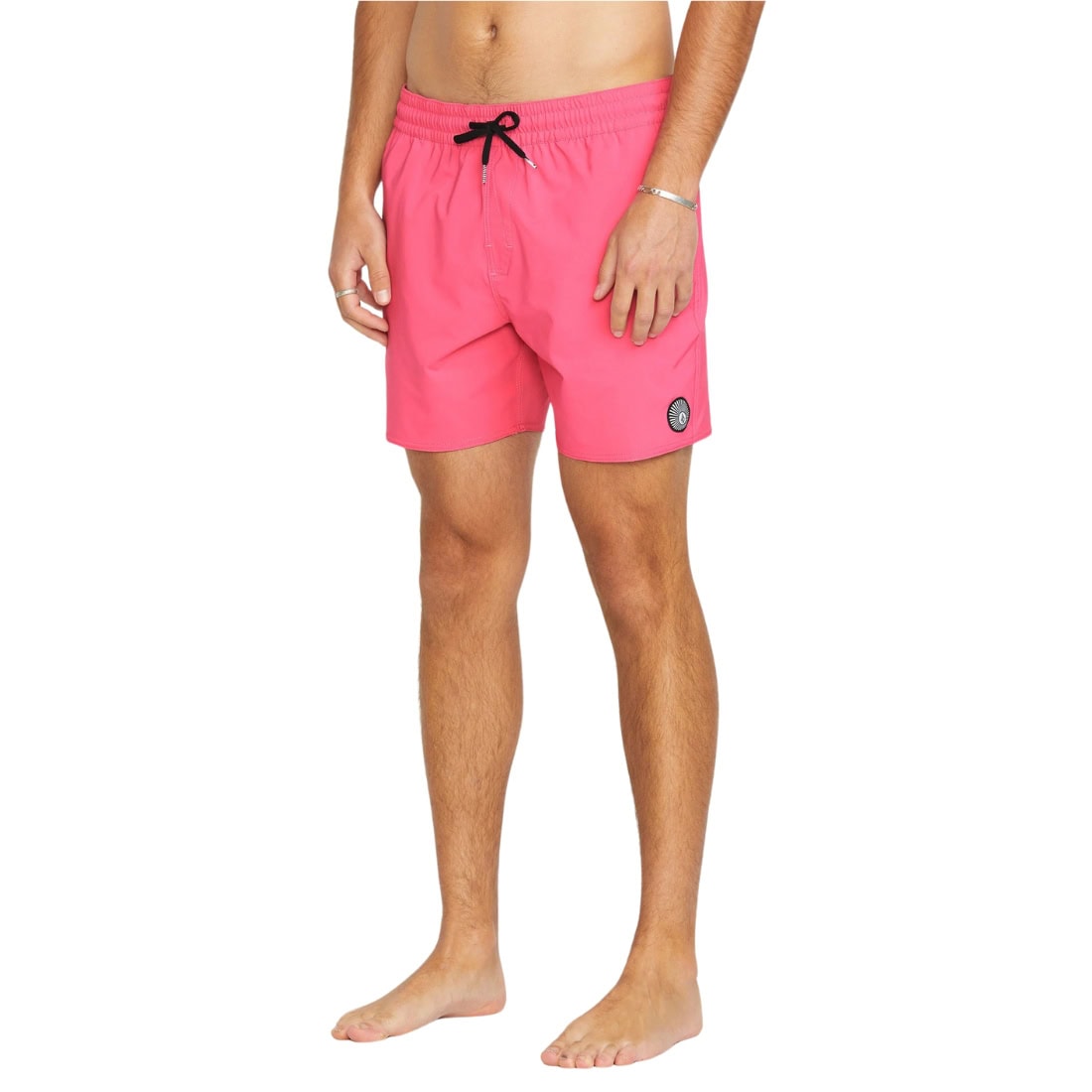 Volcom Lido Solid Trunk 16 Boardshort - Neon Pink - Mens Boardshorts by Volcom