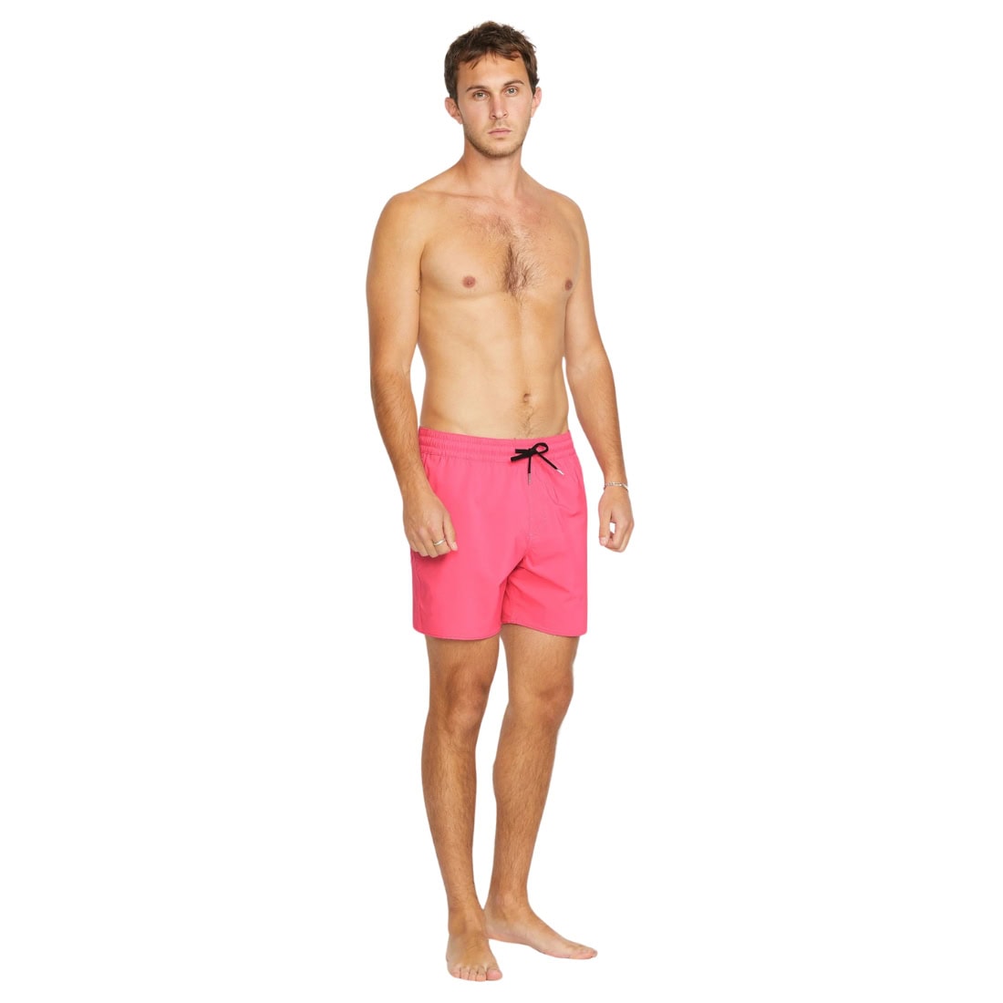 Volcom Lido Solid Trunk 16 Boardshort - Neon Pink - Mens Boardshorts by Volcom