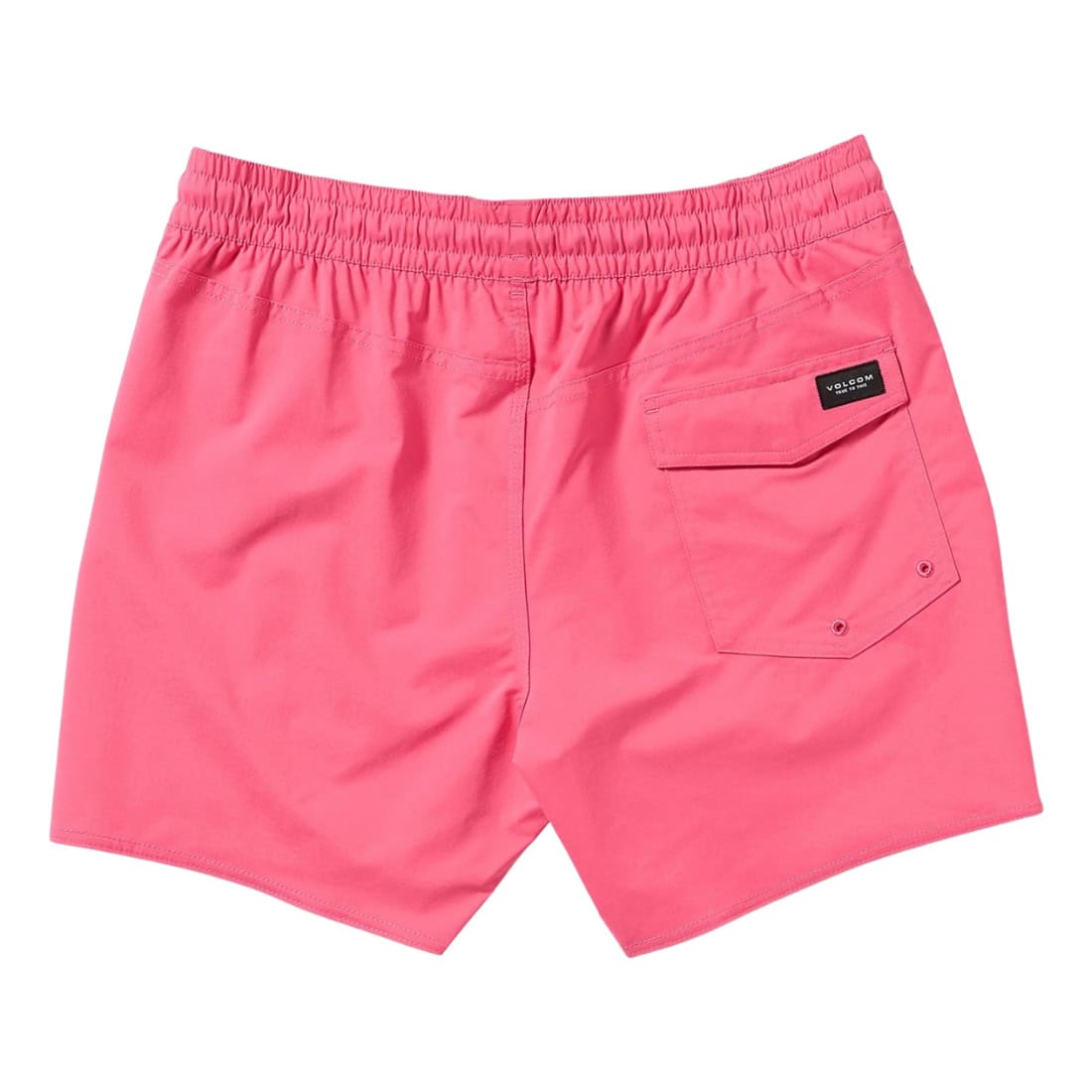 Volcom Lido Solid Trunk 16 Boardshort - Neon Pink - Mens Boardshorts by Volcom
