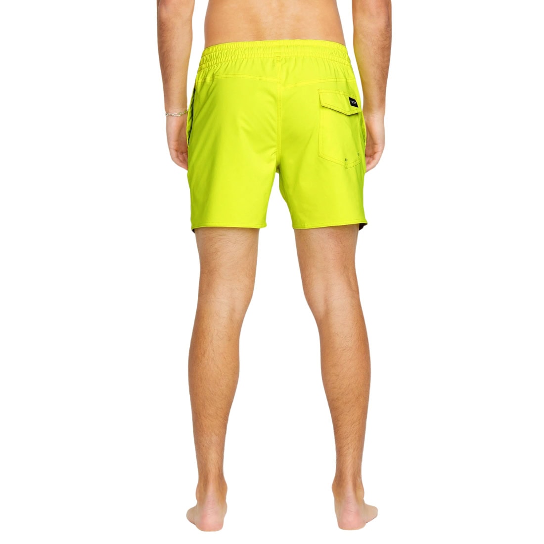 Volcom Lido Solid Trunk 16 Boardshort - Tennis Ball - Mens Boardshorts by Volcom