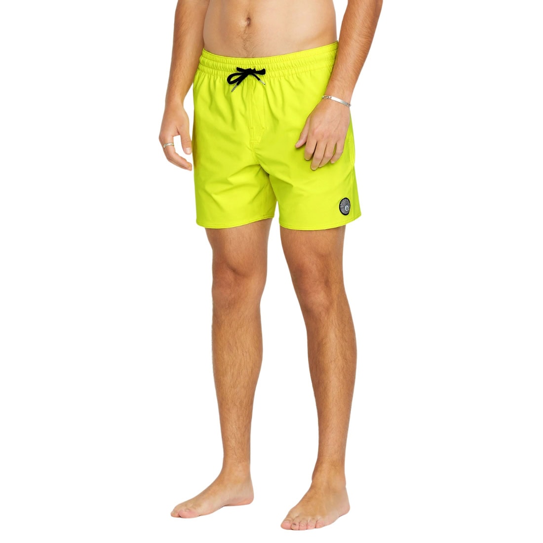 Volcom Lido Solid Trunk 16 Boardshort - Tennis Ball - Mens Boardshorts by Volcom