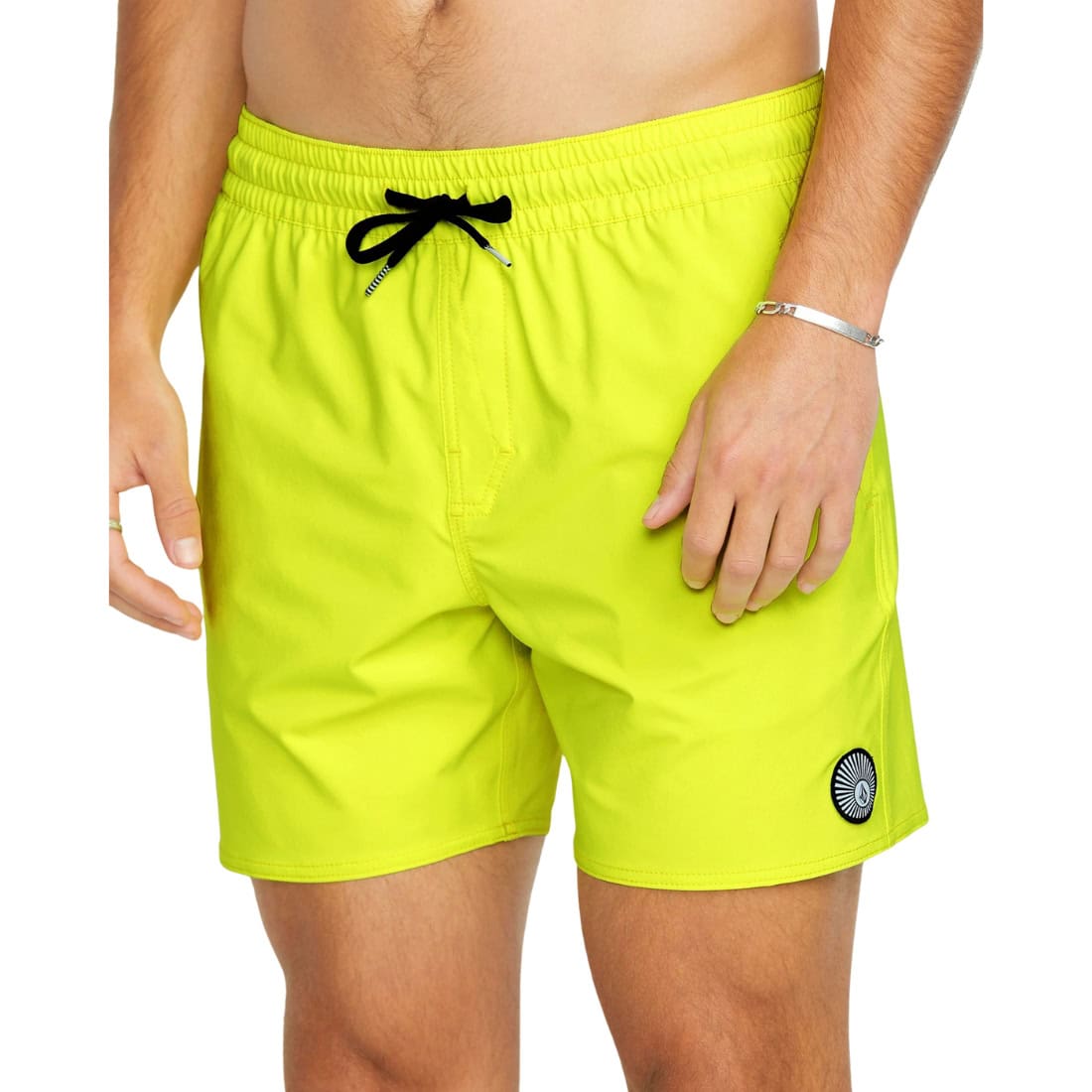 Volcom Lido Solid Trunk 16 Boardshort - Tennis Ball - Mens Boardshorts by Volcom