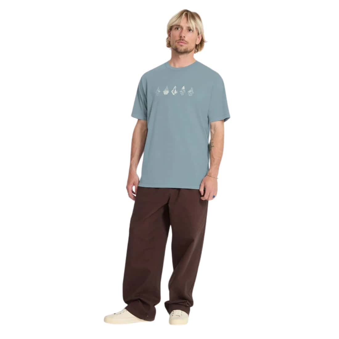 Volcom Lunar Phases T-Shirt - Tradewinds - Mens Graphic T-Shirt by Volcom