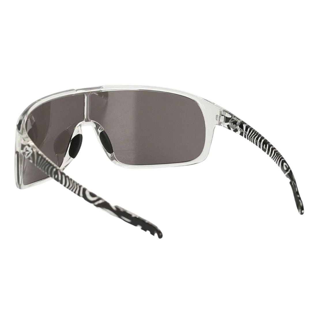 Volcom Macho Sunglasses - Gloss Asphalt Beach/Gray - Wrap Around Sunglasses by Volcom