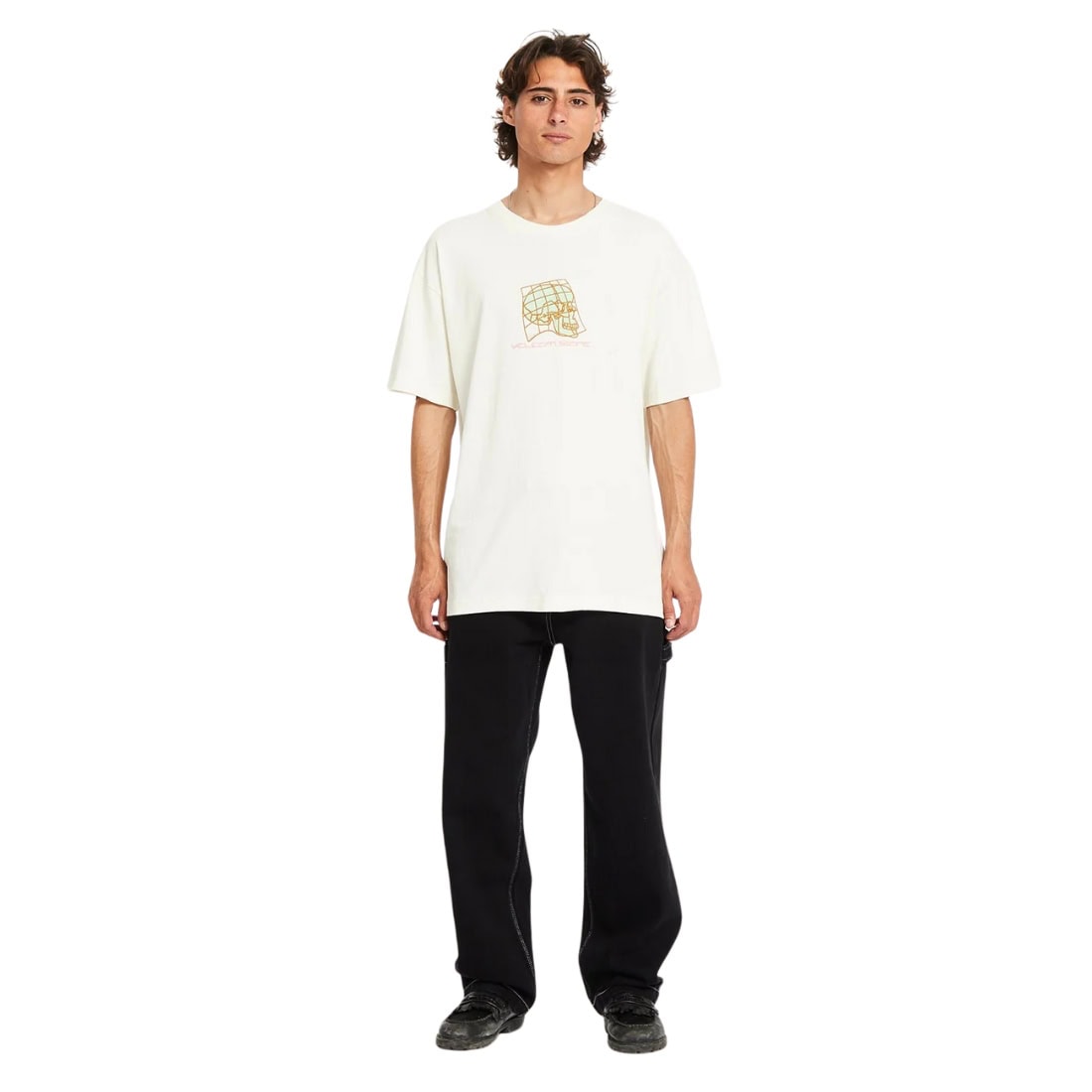 Volcom Mindoor Loose T-Shirt - Dirty White - Mens Graphic T-Shirt by Volcom