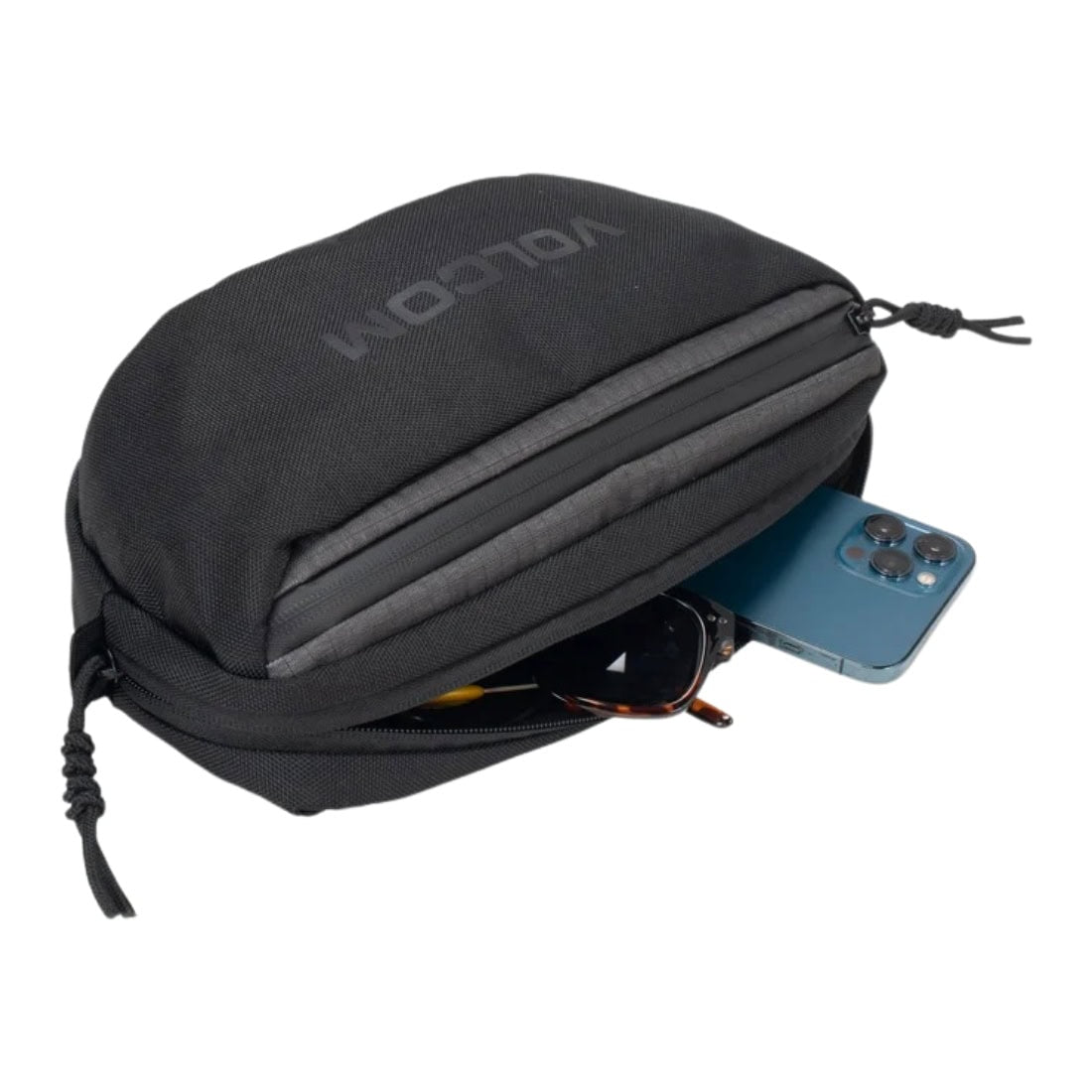 Volcom Mini Dos Pack Waist Bag - Black - Bum Bag by Volcom One Size