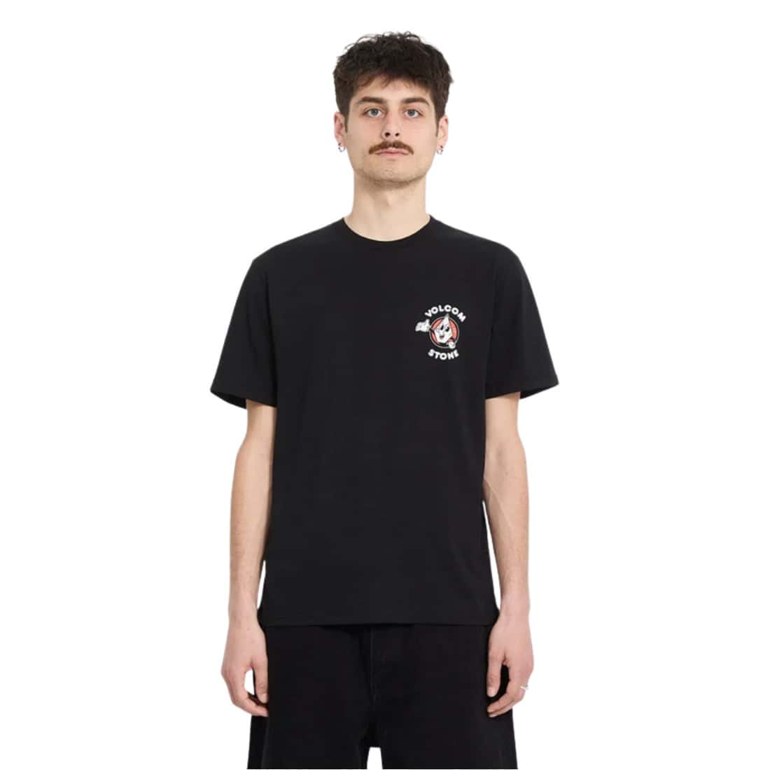 Volcom Miste Stone T-Shirt - Black - Mens Graphic T-Shirt by Volcom