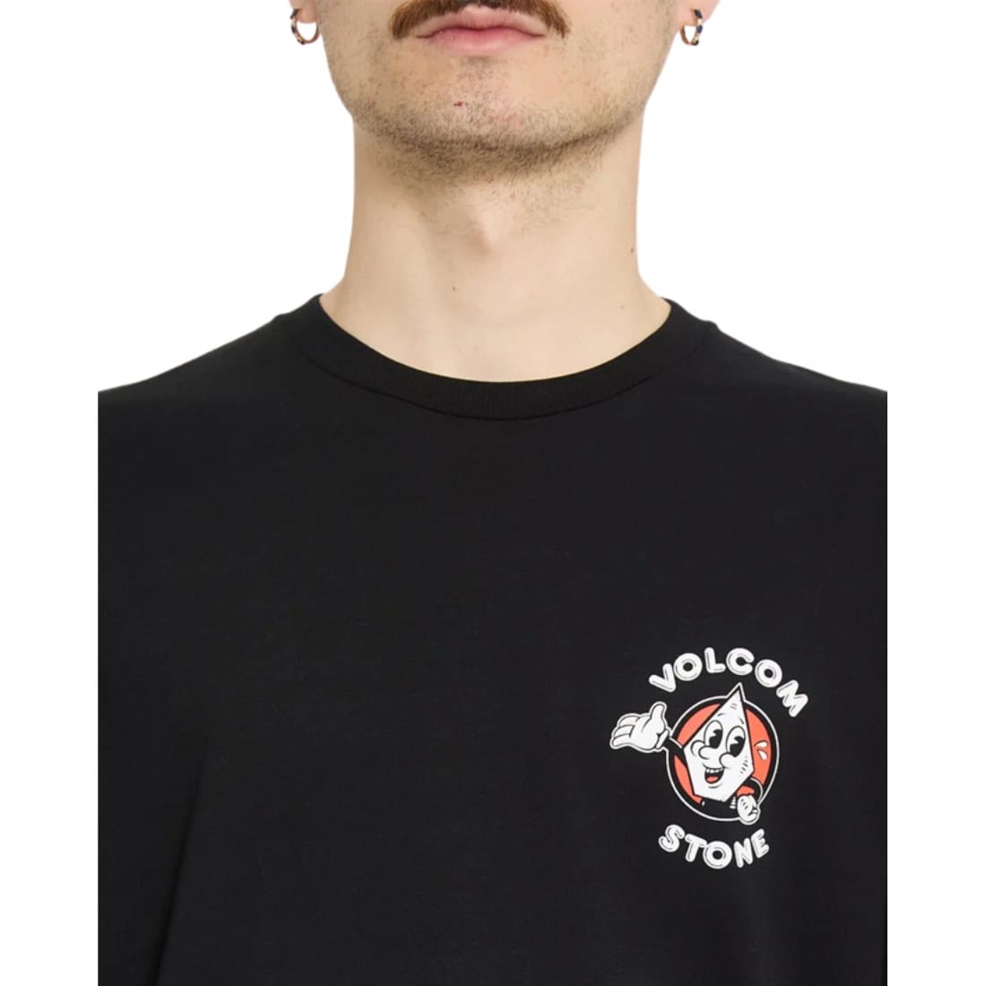 Volcom Miste Stone T-Shirt - Black - Mens Graphic T-Shirt by Volcom