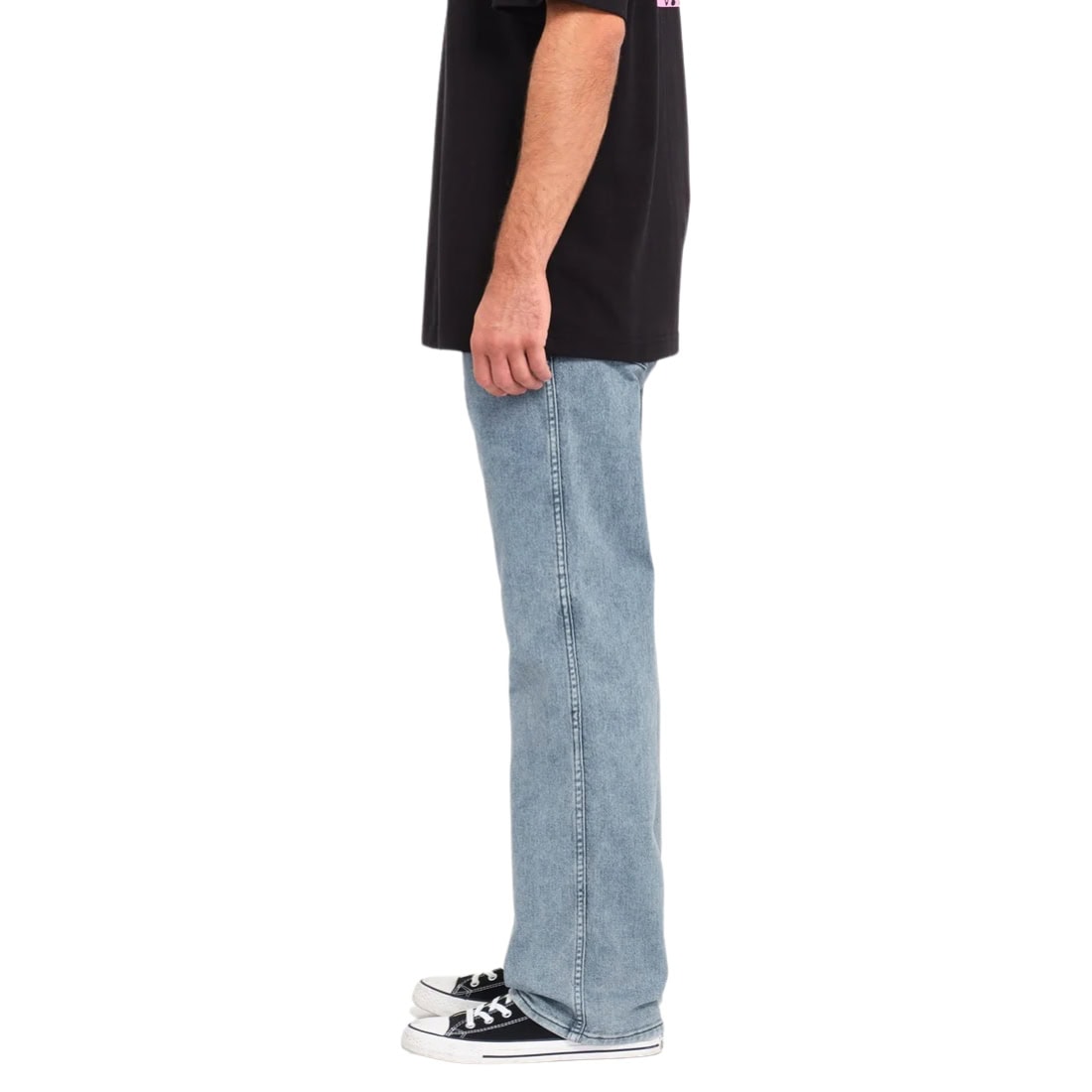 Volcom Modown Denim Jeans - Ash - Mens Relaxed/Loose Denim Jeans by Volcom