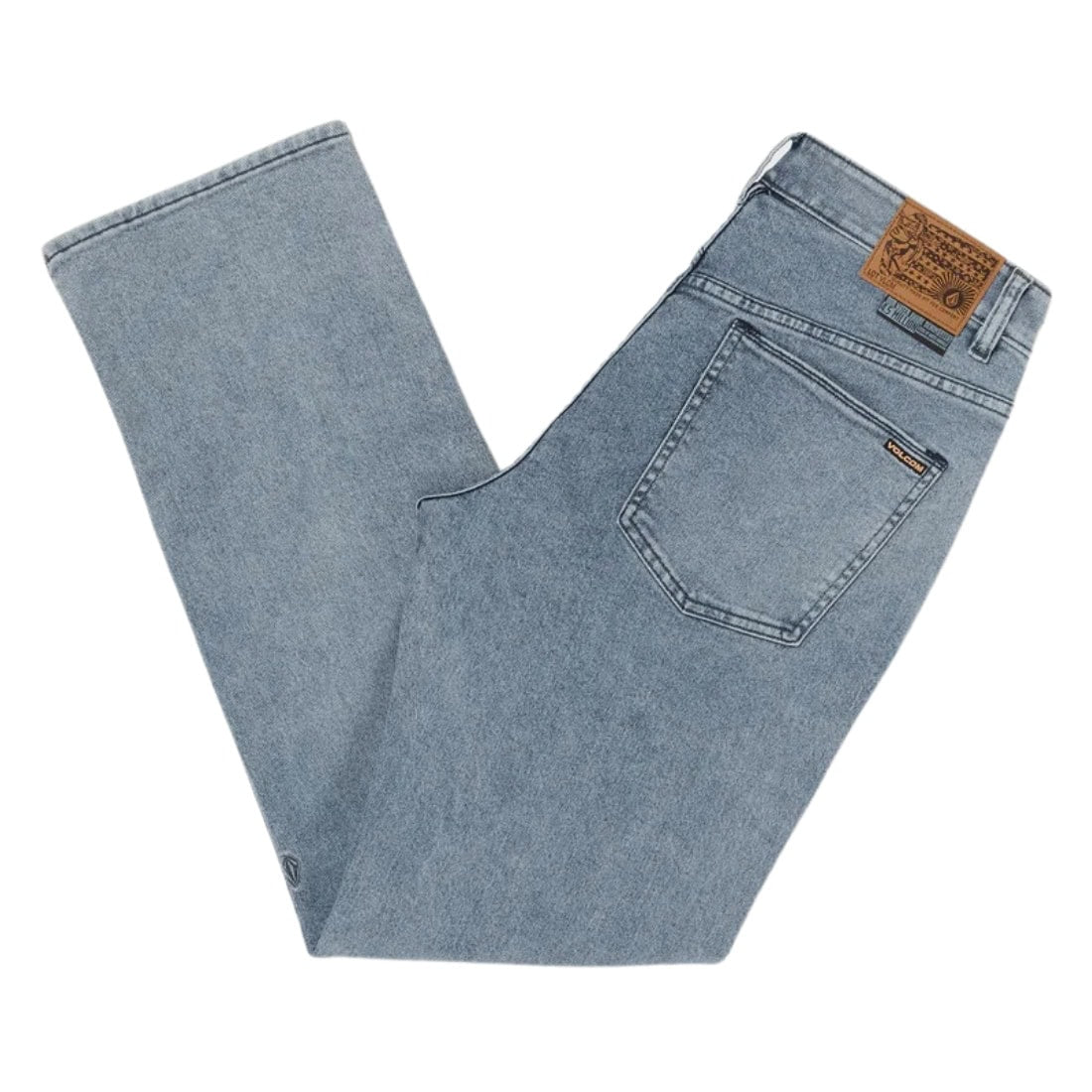 Volcom Modown Denim Jeans - Ash - Mens Relaxed/Loose Denim Jeans by Volcom