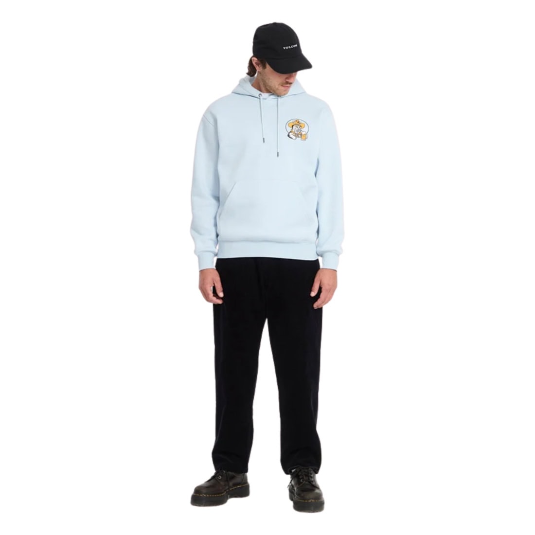 Volcom Noder Pullover Hoodie - Light Blue Acid - Mens Pullover Hoodie by Volcom
