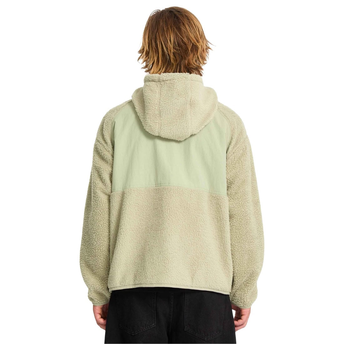 Volcom Nomaa Sherpa Zip - Green Tea - Mens Zip Up Hoodie by Volcom