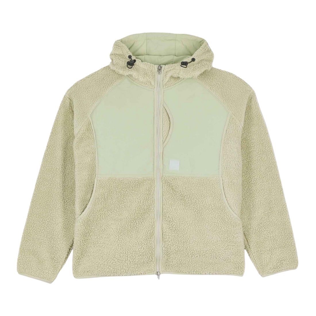 Volcom Nomaa Sherpa Zip - Green Tea - Mens Zip Up Hoodie by Volcom