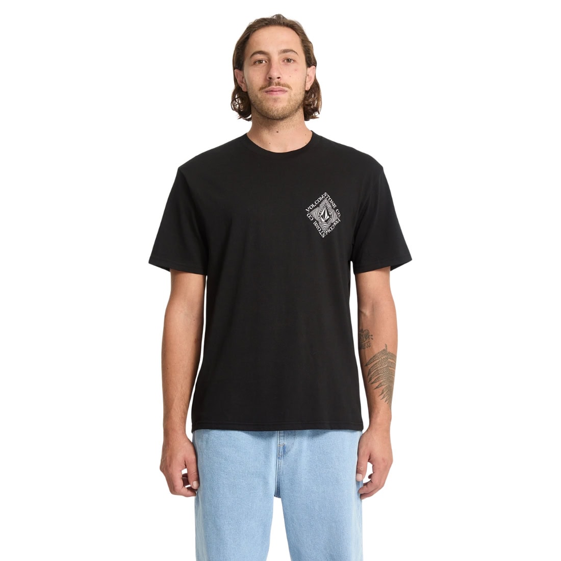 Volcom Obtical T-Shirt - Black - Mens Graphic T-Shirt by Volcom