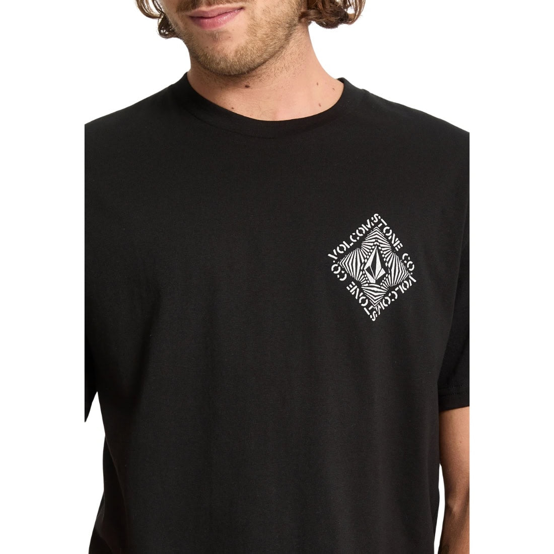 Volcom Obtical T-Shirt - Black - Mens Graphic T-Shirt by Volcom