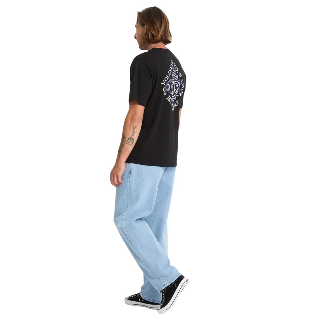 Volcom Obtical T-Shirt - Black - Mens Graphic T-Shirt by Volcom
