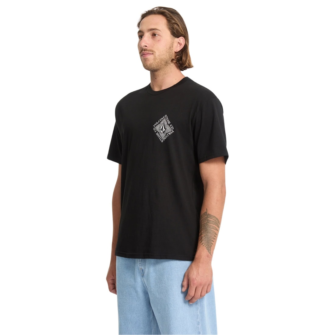 Volcom Obtical T-Shirt - Black - Mens Graphic T-Shirt by Volcom