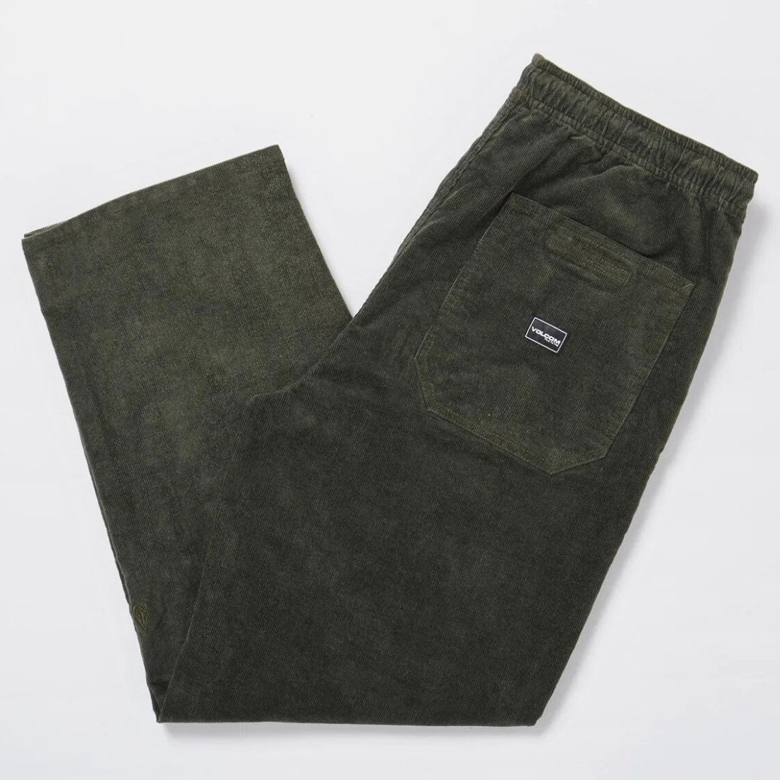 Volcom Outer Spaced Casual Pant - Squadron Green - Mens Corduroy Pants/Trousers by Volcom
