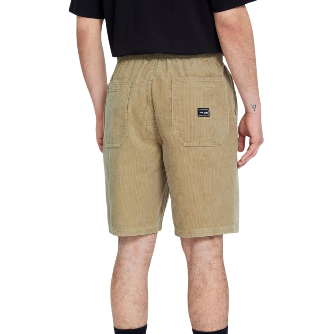 Volcom Outer Spaced Corduroy Shorts - Khaki - Mens Walk Shorts by Volcom